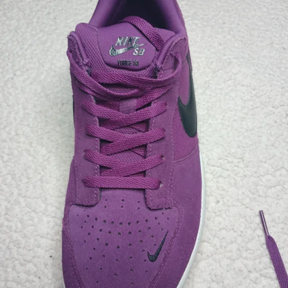 Nike SB Force 58 Purple Sneakers Size 13 - Picture 7 of 15
